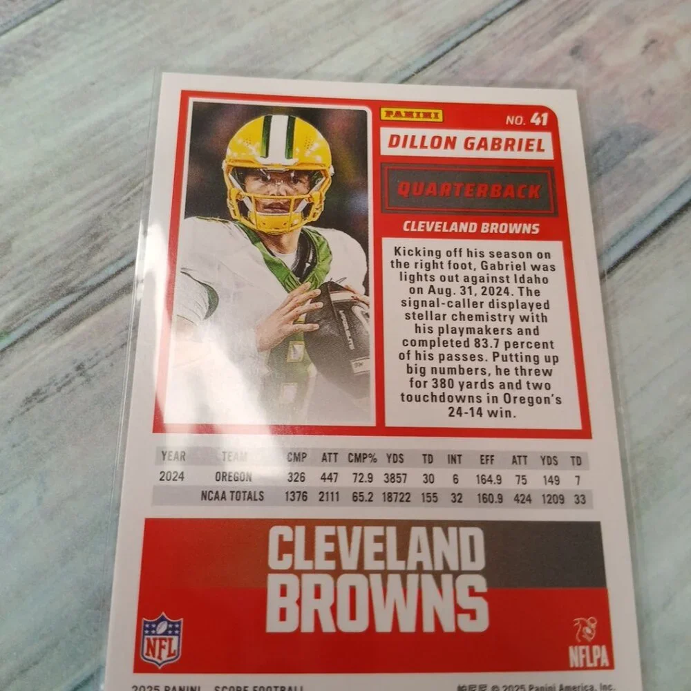 Dillon Gabriel Rookie Card NO. 41 - Picture 3 of 4